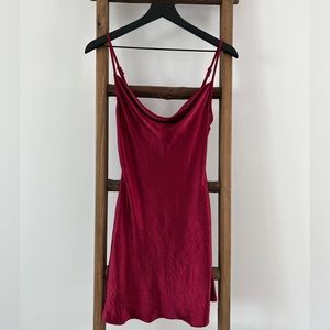 Silk Mini Cocktail Dress